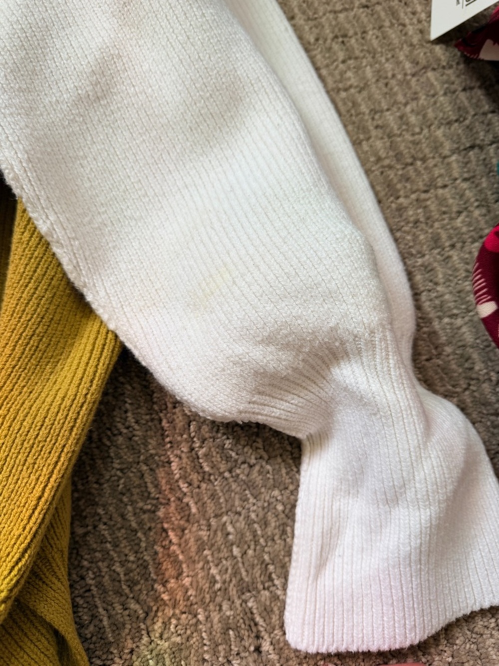 Free People Easy Street Colorblock Crewneck Sweater large - Picture 6 of 6